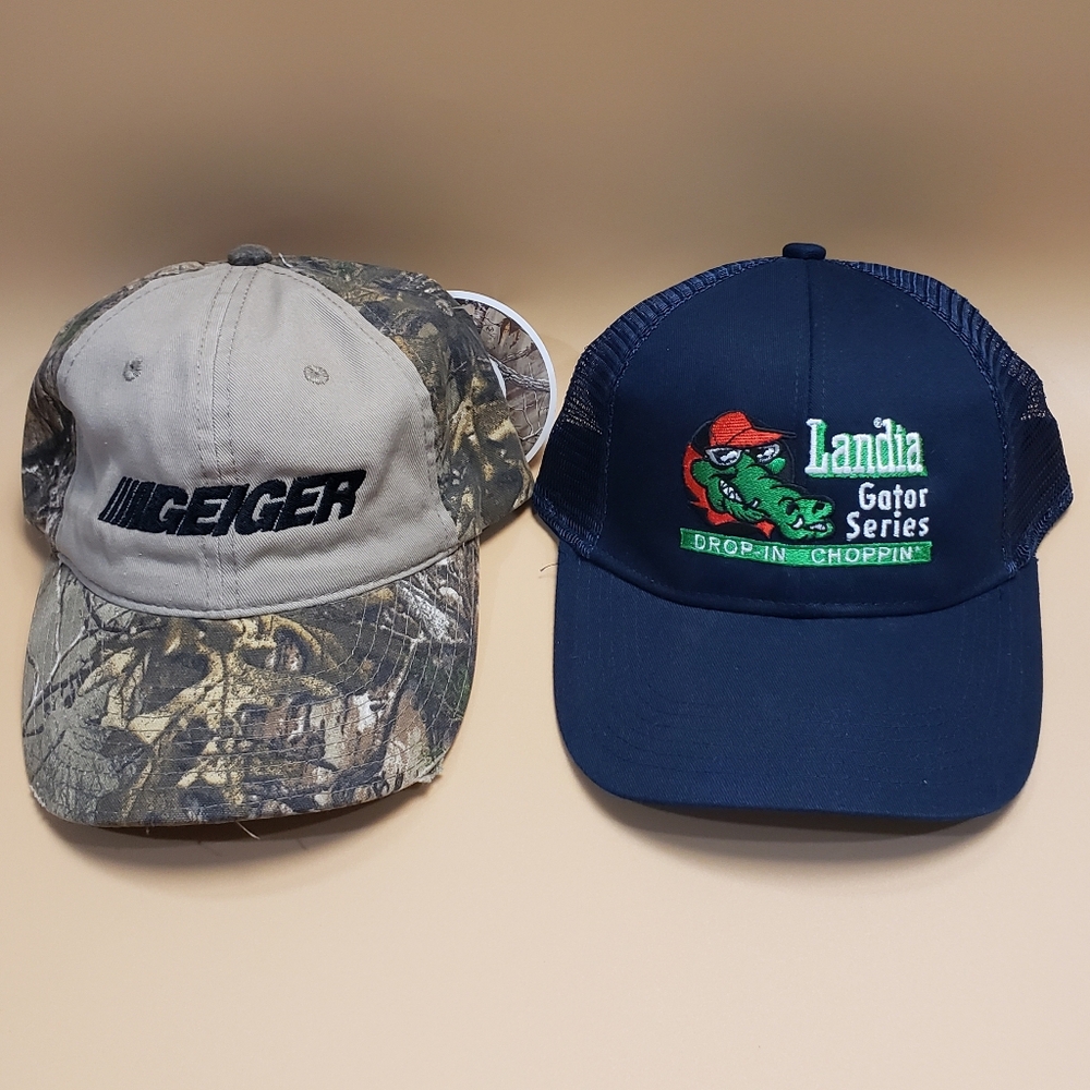 Port Authority Camouflage and Navy Hats NWOT